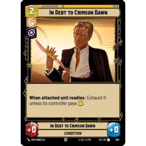 In Debt to Crimson Dawn (Foil) (690)  Foil