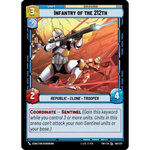Infantry of the 212th (061/257)  Foil