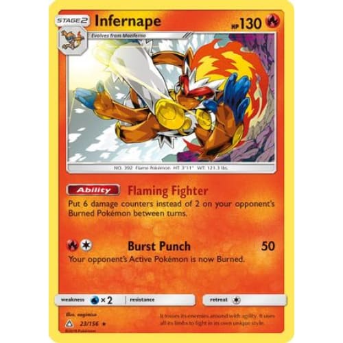 Infernape (23) Holo Rare Reverse Holofoil
