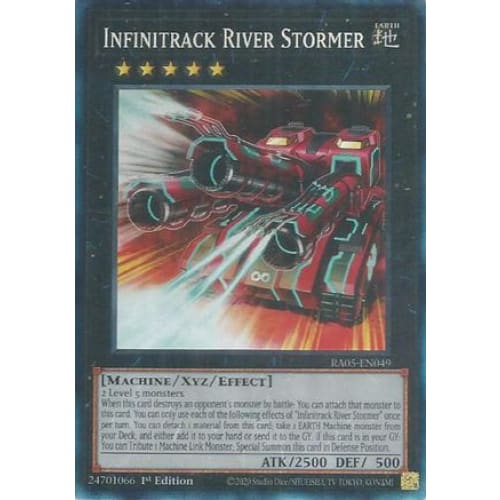 Infinitrack River Stormer (Collector's Rare) - RA05-EN049 Collector's Rare 1st Edition
