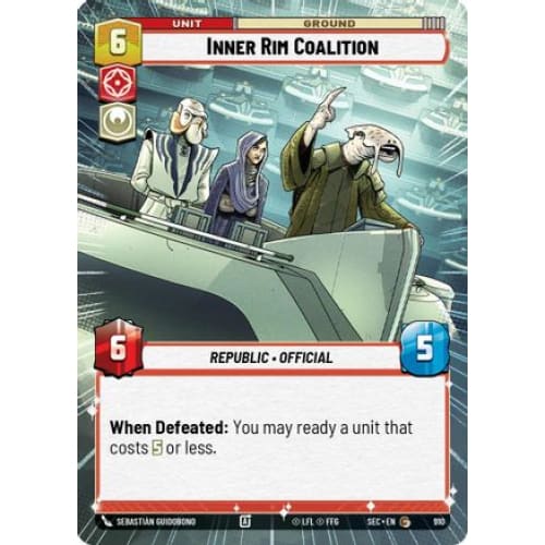 Inner Rim Coalition (Hyperspace Foil) (910)  Foil