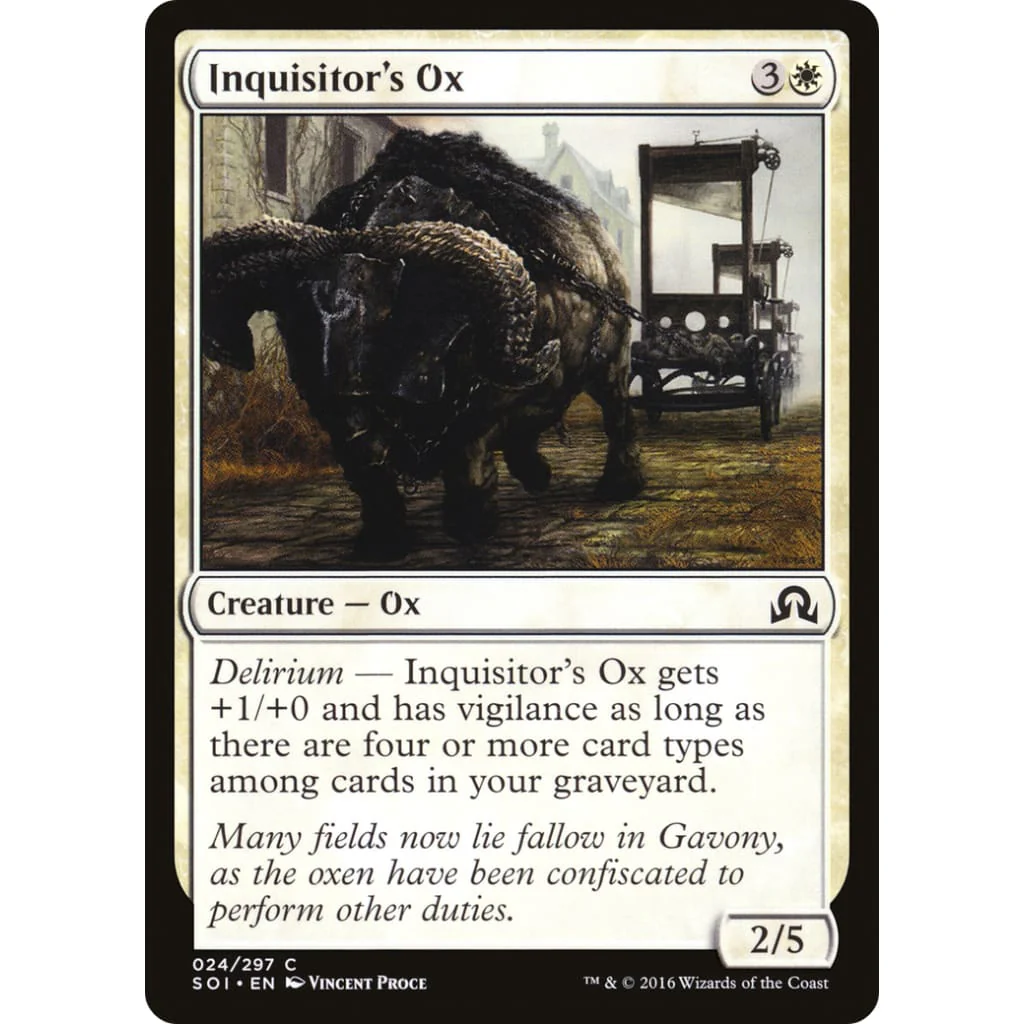 Inquisitor's Ox (SOI-024)