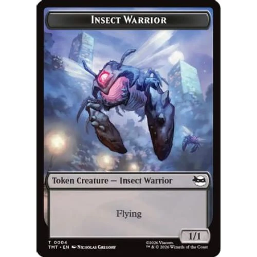 Insect Warrior // Food Double-Sided Token (TMT-4 // 8)