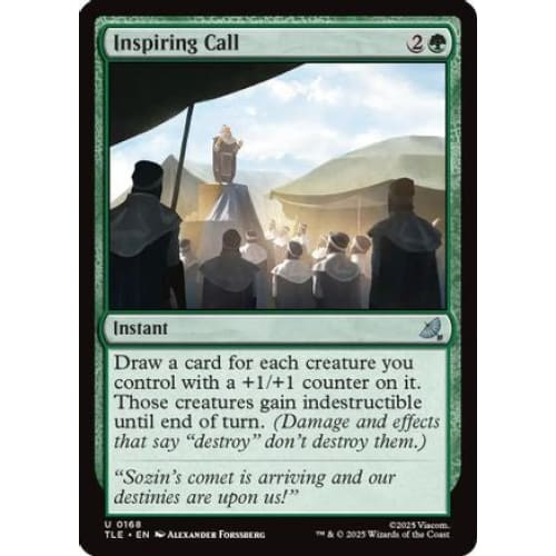 Inspiring Call (TLE-168)