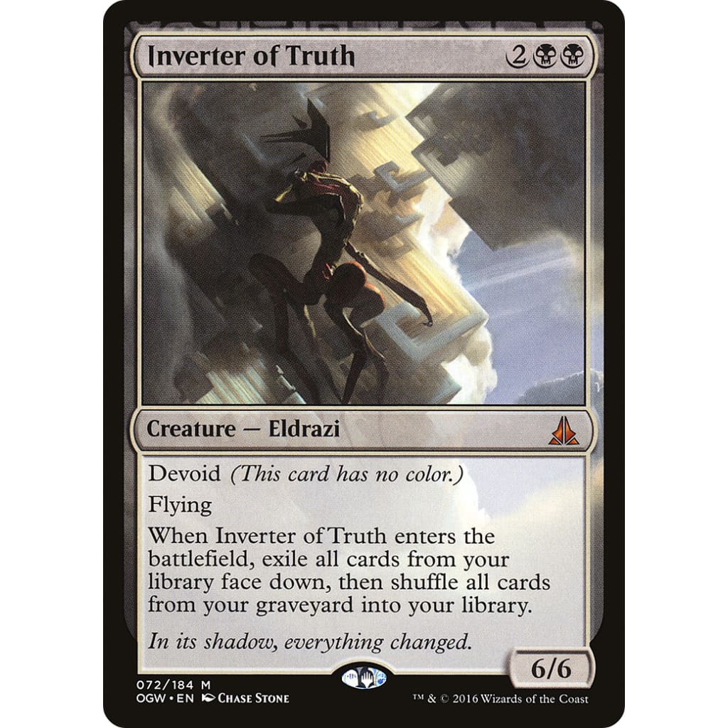 Inverter of Truth (OGW-072): (devoid) Foil