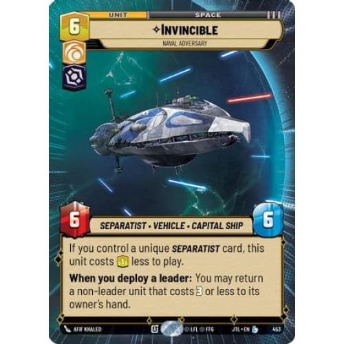 Invincible - Naval Adversary (Hyperspace) (453)