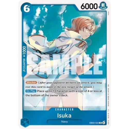 Isuka EB03-022 R Extra Booster: One Piece Heroines Edition  Foil