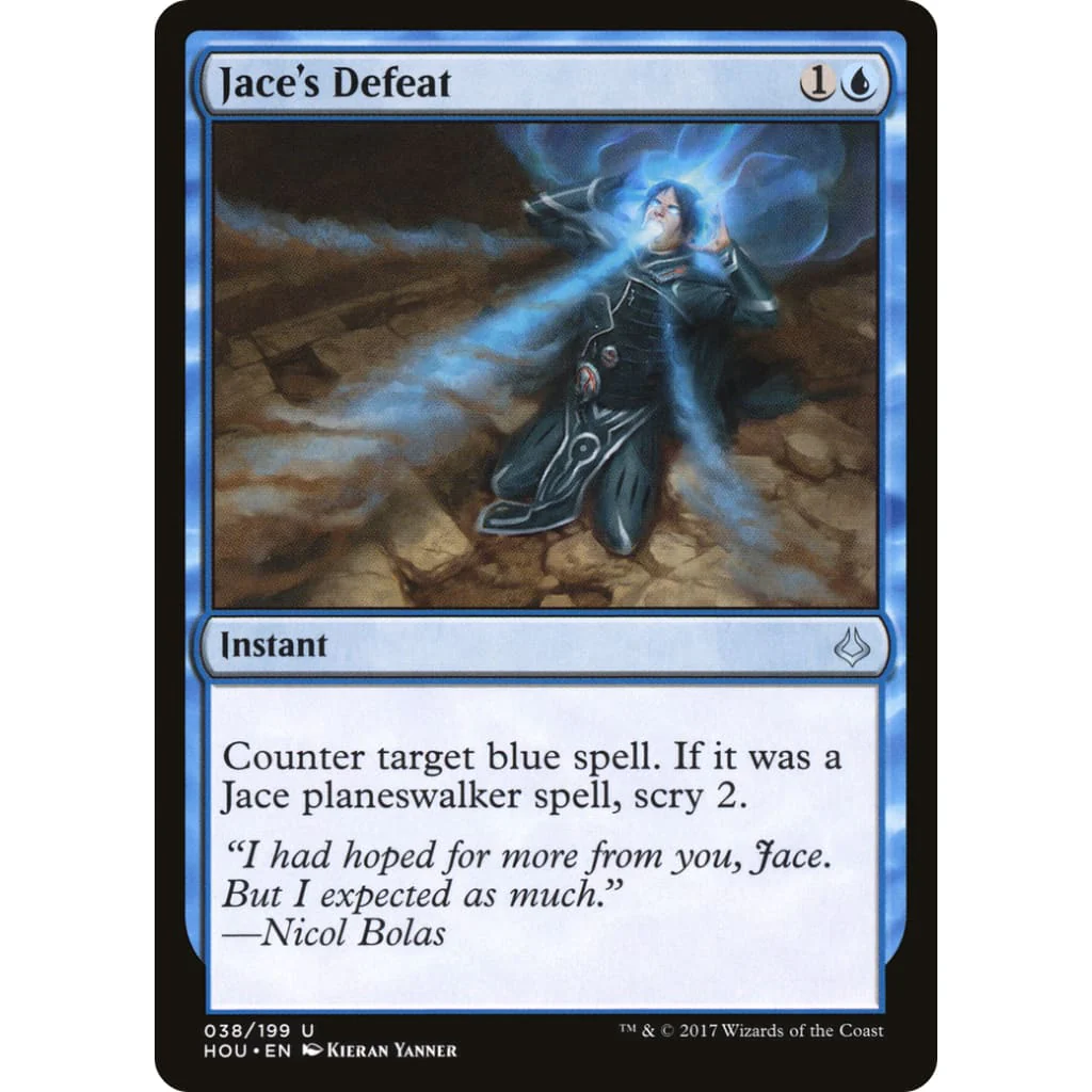 Jace's Defeat (HOU-038) Foil