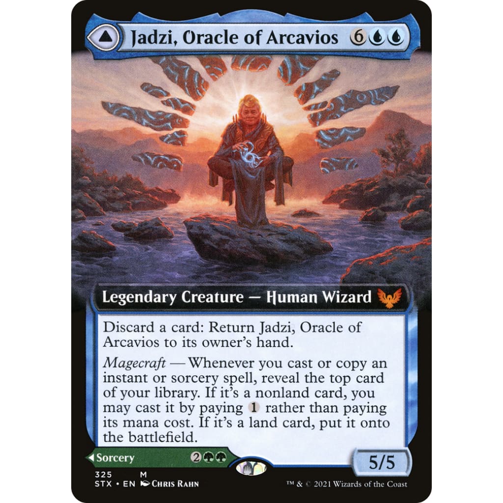 Jadzi, Oracle of Arcavios (Extended Art) (STX-325): (Extended Art) - Image 4