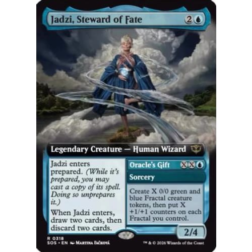 Jadzi, Steward of Fate (Extended Art) (SOS-318) Foil