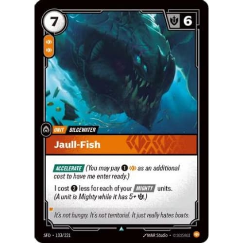 Jaull-Fish (103/221) - Spiritforged Foil