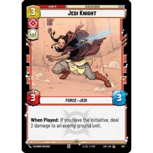 Jedi Knight (Foil) (647)  Foil