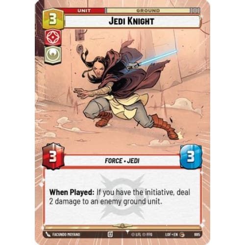 Jedi Knight (Hyperspace Foil) (885)  Foil