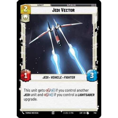 Jedi Vector (Foil) (746)  Foil
