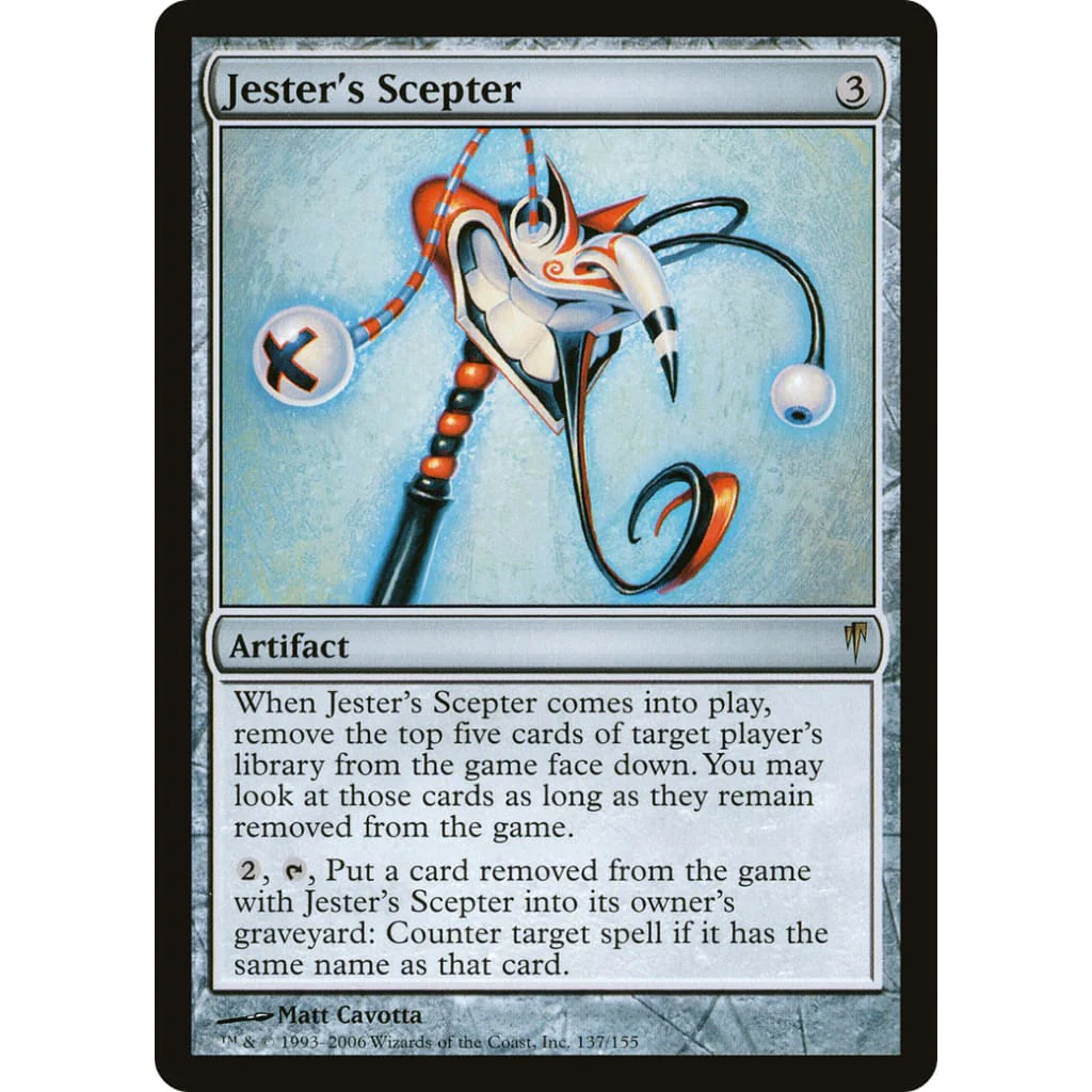 Jester's Scepter (CSP-137) Foil
