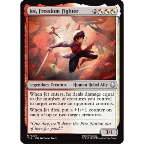Jet, Freedom Fighter (TLA-229) Foil