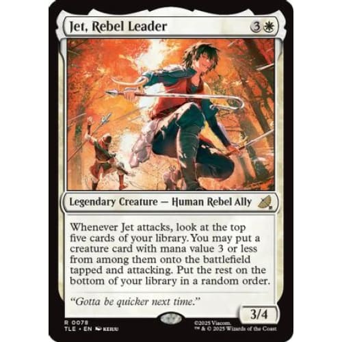 Jet, Rebel Leader (TLE-078) Foil