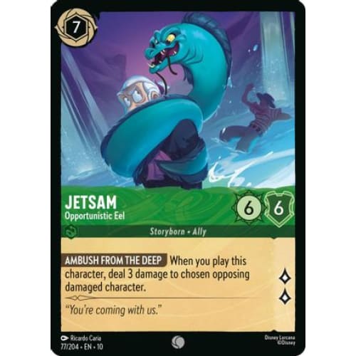 Jetsam - Opportunistic Eel (77/204) - Whispers in the Well