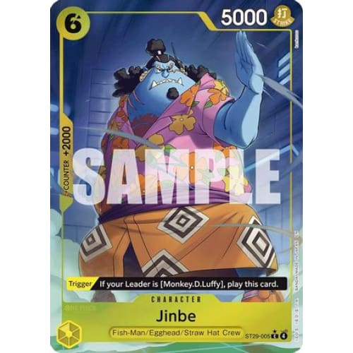 Jinbe (Full Art) ST29-005 C Starter Deck 29: Egghead  Foil