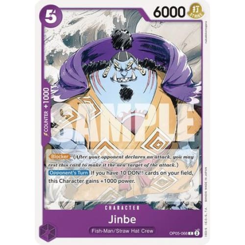 Jinbe OP05-066 C Starter Deck 18: PURPLE Monkey.D.Luffy