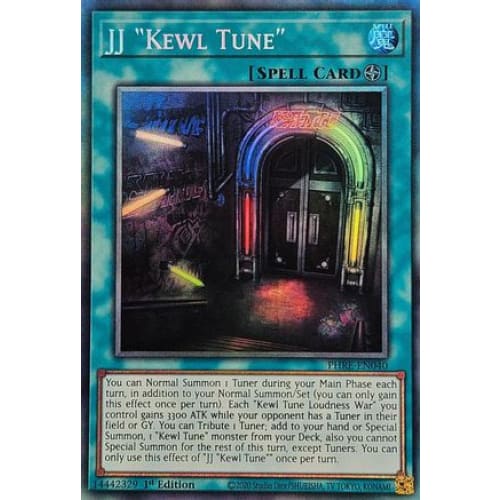 JJ "Kewl Tune" (CR) - PHRE-EN040 Collector's Rare 1st Edition