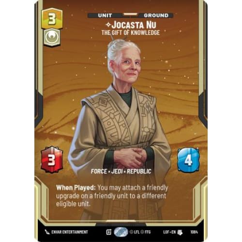 Jocasta Nu - The Gift of Knowledge (Prestige Foil) (1084)  Foil