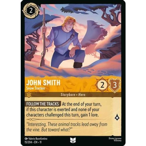 John Smith - Snow Tracker (15/204) - Winterspell