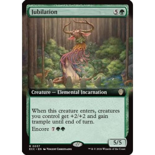 Jubilation (Extended Art) (ECC-037)