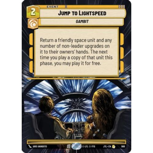Jump to Lightspeed (Hyperspace Foil) (966)  Foil