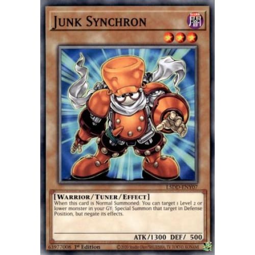 Junk Synchron - L5DD-ENY07 Common / Short Print 1st Edition