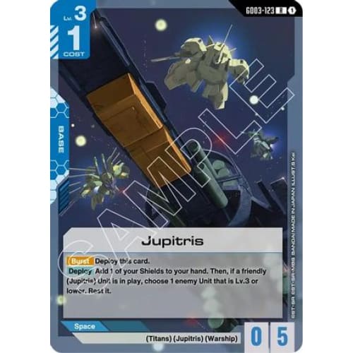 Jupitris (GD03-123) - Steel Requiem Holofoil