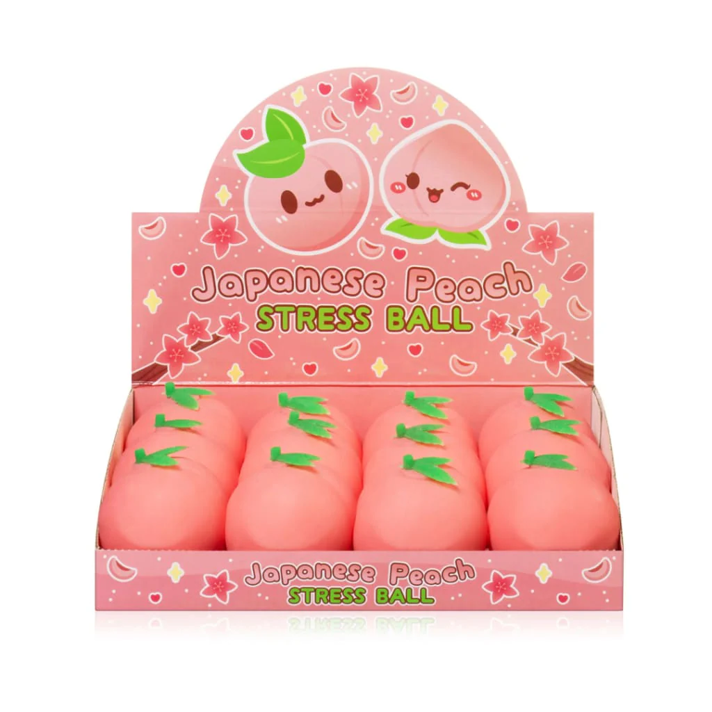 Just Peachy! Cute Japanese Peach Sensory Toy