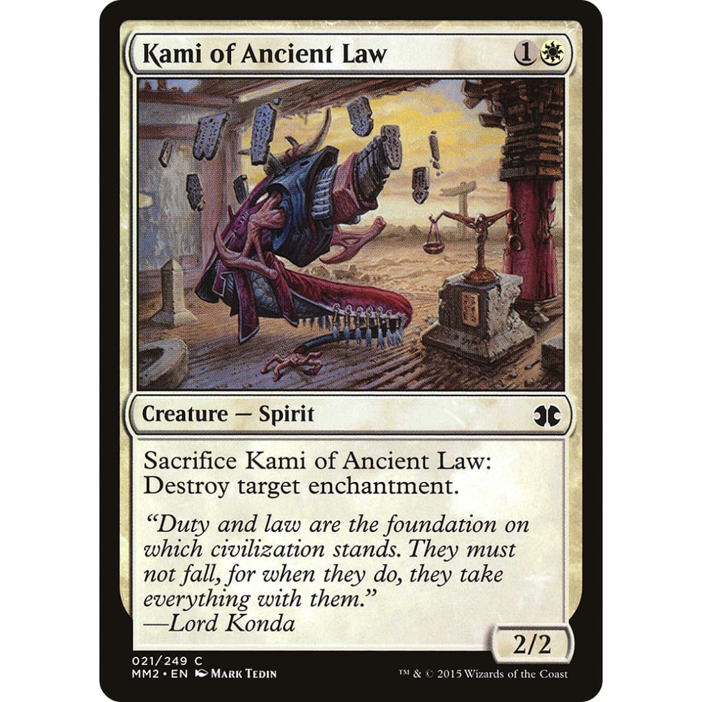 Kami of Ancient Law (MM2-021)