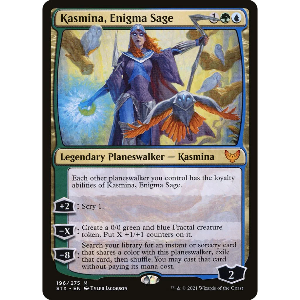 Kasmina, Enigma Sage (STX-196) Foil