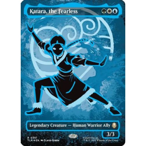 Katara, the Fearless (Borderless Battle Pose) (TLA-361) Foil