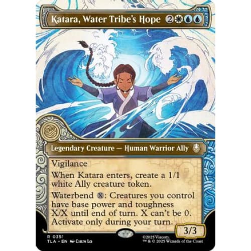Katara, Water Tribe's Hope (Showcase) (TLA-351) Foil
