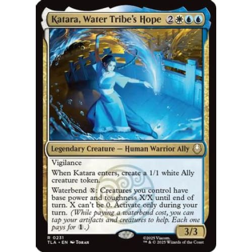 Katara, Water Tribe's Hope (TLA-231) Foil