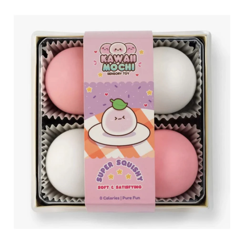 Kawaii Mochi 4 Pack Sensory Fidget Toys