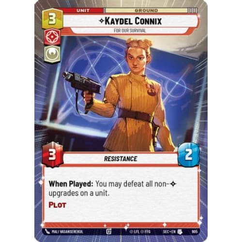 Kaydel Connix - For Our Survival (Hyperspace Foil) (905)  Foil