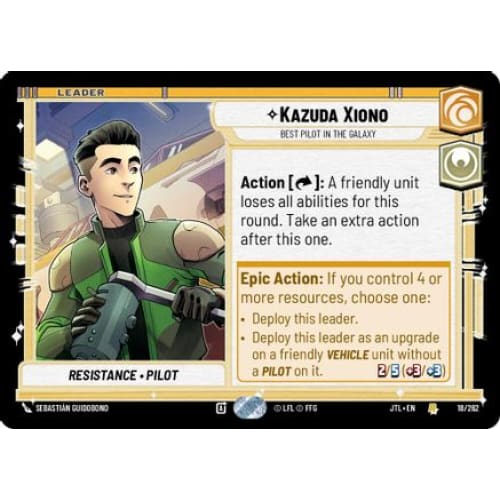 Kazuda Xiono - Best Pilot in the Galaxy (018/262)