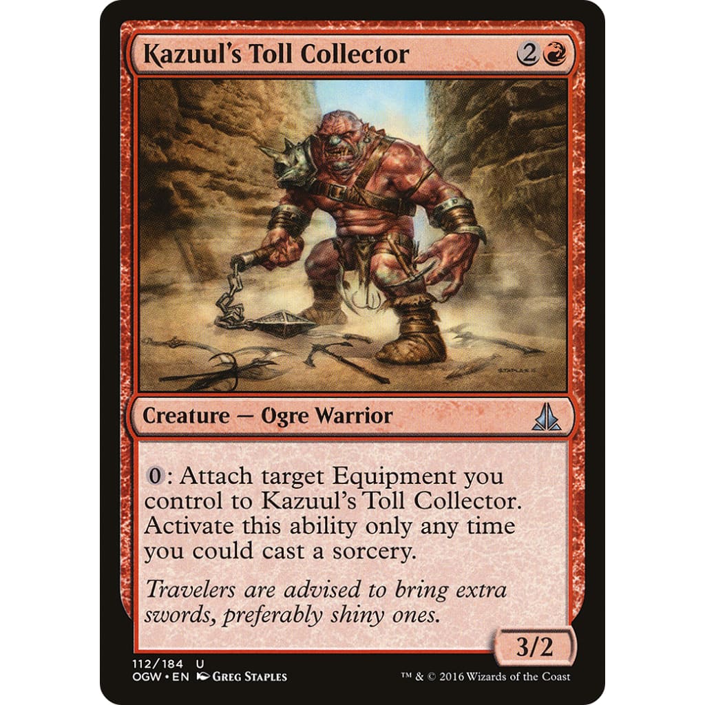 Kazuul's Toll Collector (OGW-112) Foil