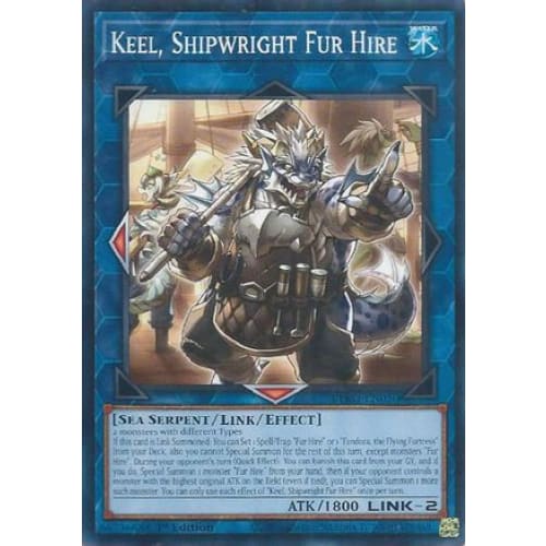 Keel, Shipwright Fur Hire - BPRO-EN050 Common / Short Print 1st Edition