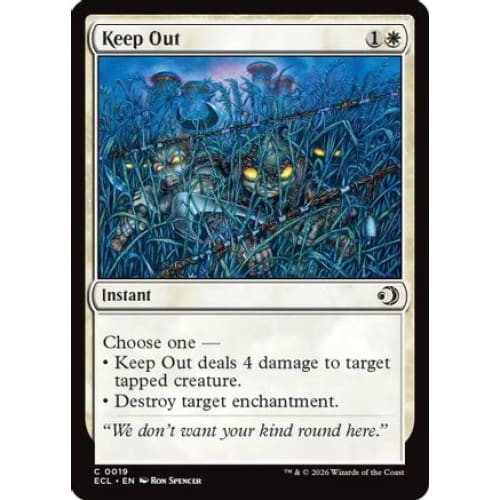 Keep Out (ECL-019)