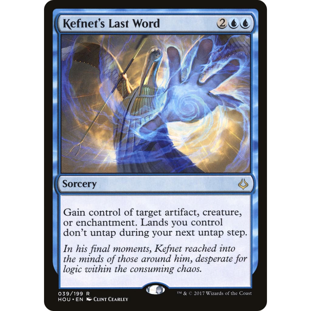 Kefnet's Last Word (HOU-039) Foil