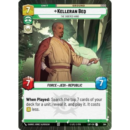Kelleran Beq - The Sabered Hand (Hyperspace) (364)