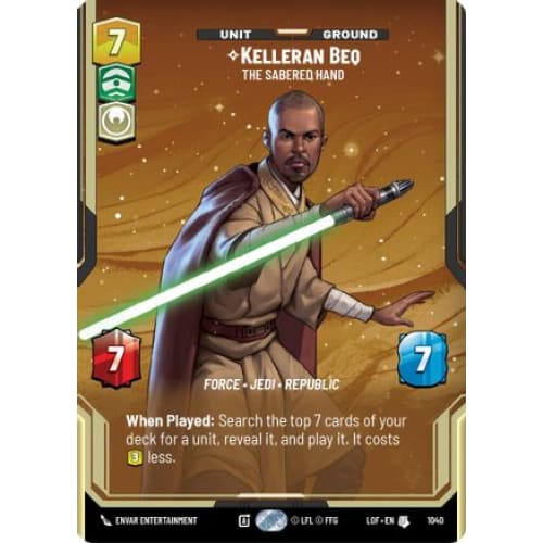Kelleran Beq - The Sabered Hand (Prestige) (1040)