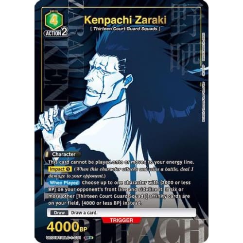Kenpachi Zaraki (081) (SR*) (UE01BT/BLC-1-081) - UE01BT BLEACH ThousandYear Blood War Foil