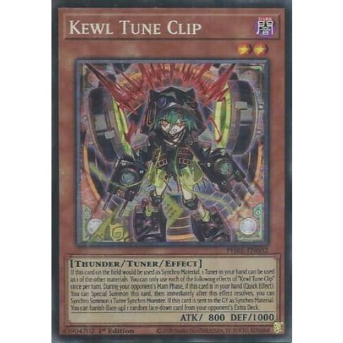 Kewl Tune Clip (CR) - PHRE-EN032 Collector's Rare 1st Edition