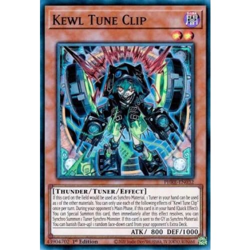 Kewl Tune Clip - PHRE-EN032 Super Rare 1st Edition