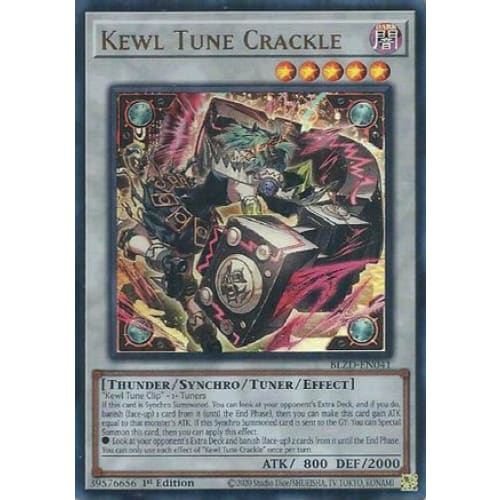 Kewl Tune Crackle - BLZD-EN041 Ultra Rare 1st Edition